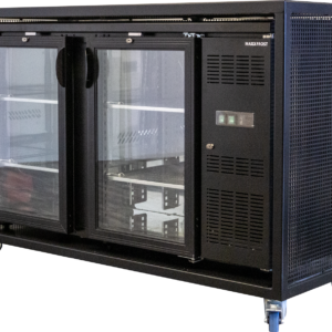 Koeling 3-deurs luxe in zwarte ombouw