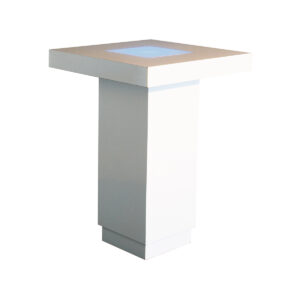 Statafel Smooth White S - 80x80cm