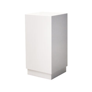 Zuil Smooth White - 100x50x50cm