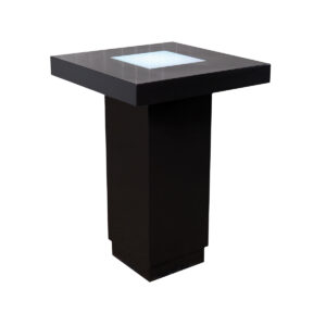 Statafel Smooth Black S - 80x80cm