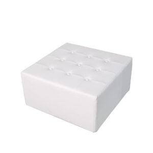 Loungehocker Smooth White