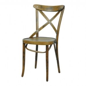 Crossback stoel incl. kussen