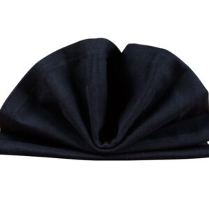 Servet linnen zwart 50x50cm