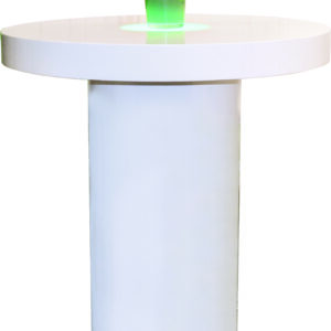 Statafel Smooth White rond ø100cm