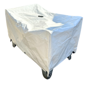 Betonblok 350kg met witte hoes