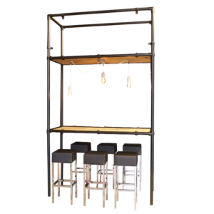 Statafel Frame RAW Nature - 180x70x300cm