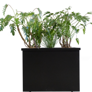 Roomdivider Smooth White opgemaakt met planten