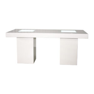 Lage tafel Smooth White XXL - 250x90cm