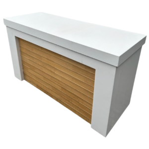 Buffetdeel Natural Wood White | 180cm