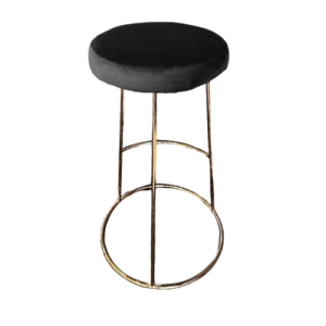 Kruk Alice velvet zwart