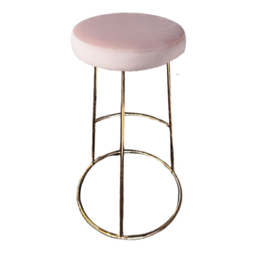 Kruk Alice velvet roze