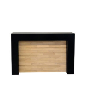 Bardeel Natural Wood Black - 180cm